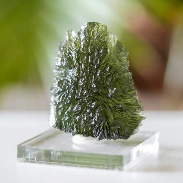 Large Moldavite from Chlum, Czech Republic, 16.8g, Old Collection